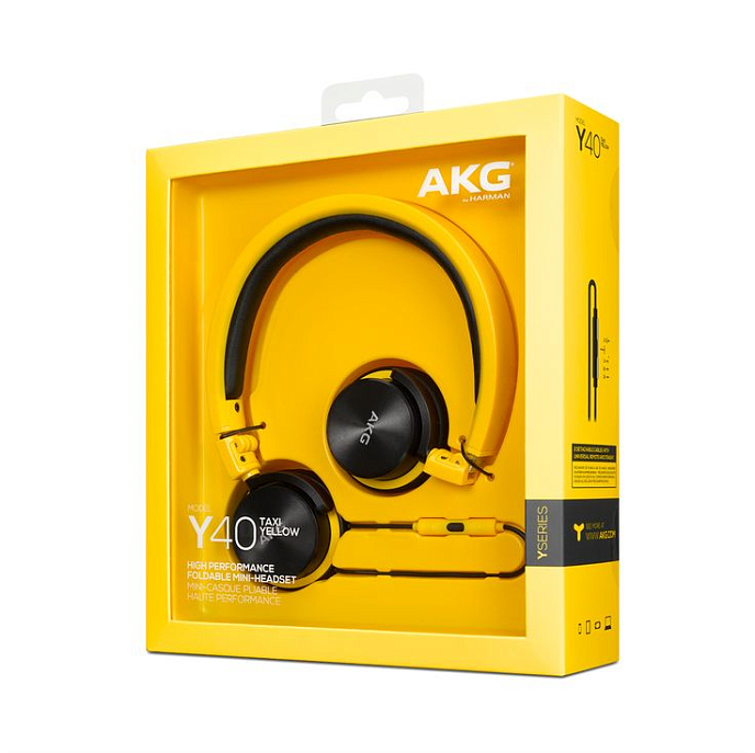 Наушники AKG Y40 Yellow - рис.5