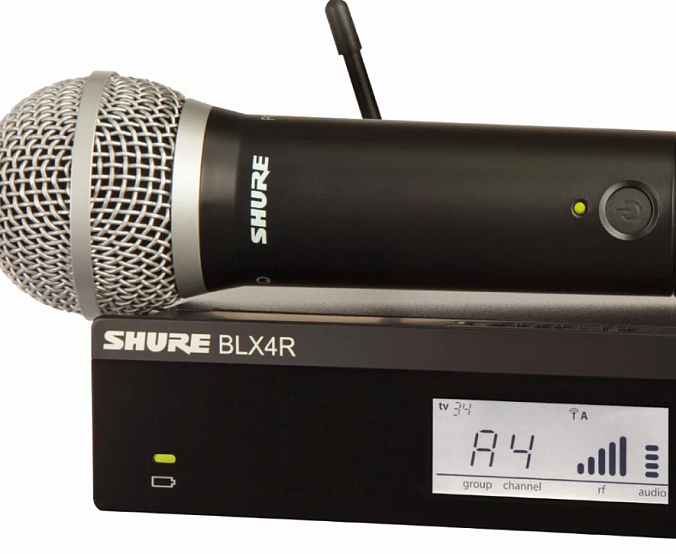 Радиосистема Shure blx24re/sm58. Shure blx24re/sm58 m17 Double Set.