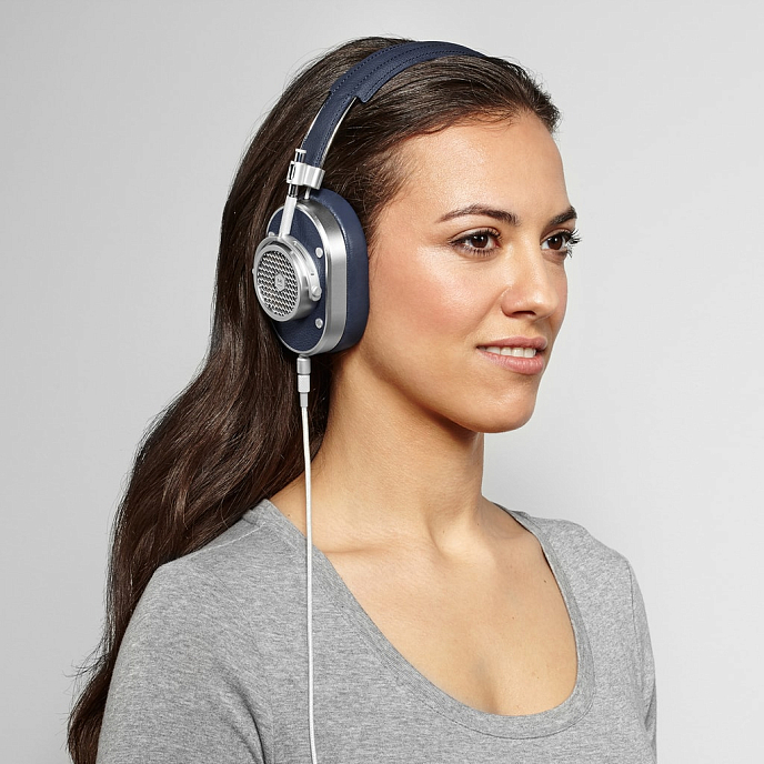 Наушники Master&Dynamic MH40 blue/silver - рис.5
