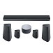 Саундбар Loewe Klang Bar5 mr + Klang mr1 + Klang mr5 Basalt Grey - рис.0