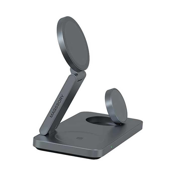 Зарядное устройство Magssory Yoga for Samsung Qi2 Midnight - рис.2