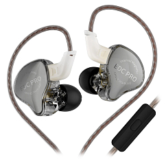 Наушники внутриканальные KZ EDC PRO (OFC Cable Version) with mic Back