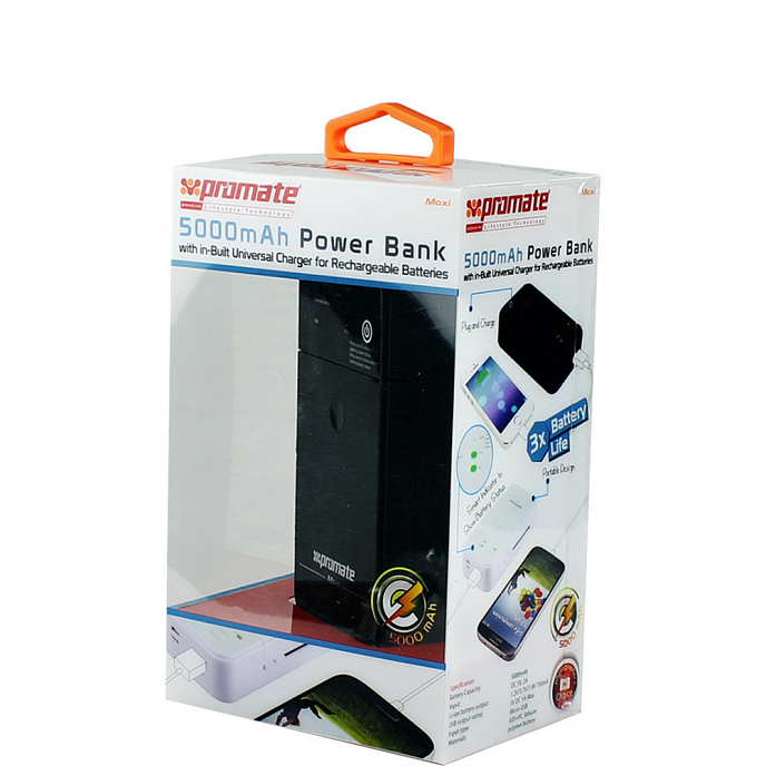 Внешний аккумулятор Promate Moxi White - рис.3