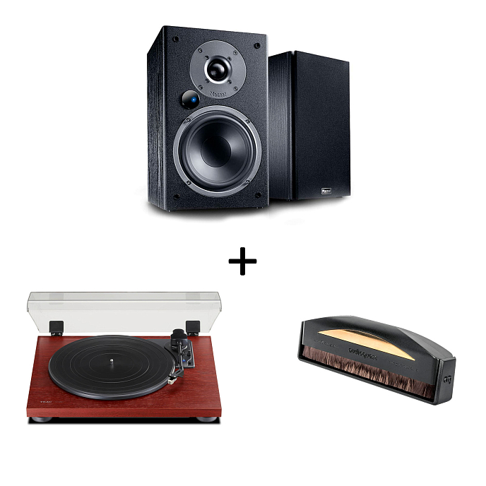 Комплект Magnat Monitor Active 2000 + TEAC TN-180BT + AudioQuest Super-Conductive Record Brush - рис.0