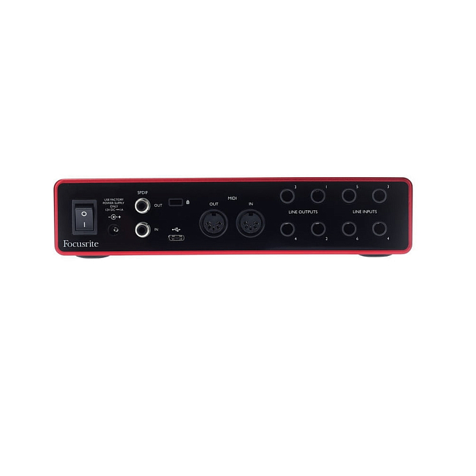 Аудиоинтерфейс FOCUSRITE SCARLETT 8I6 3RD GEN - рис.5