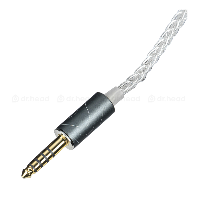 Кабель HeadMade IEM 2-pin to Multi-Plug 5 in 1 Silver 1.2m - рис.3
