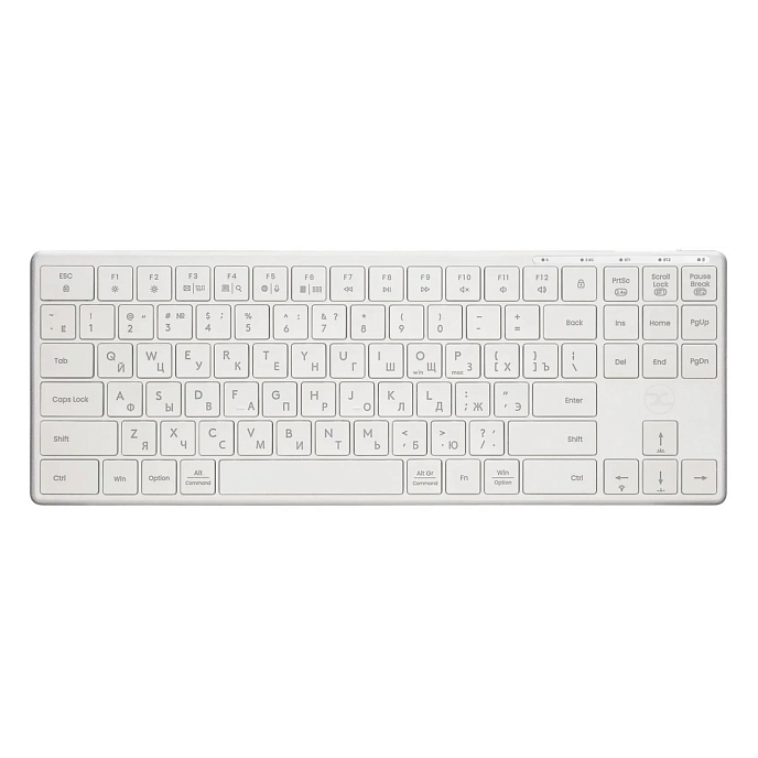 Клавиатура xGhost Blade TKL White Silver - рис.0
