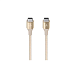 Кабель Belkin Mixit DuraTek USB-C 1.2m F2CU050BT04 Gold - рис.1