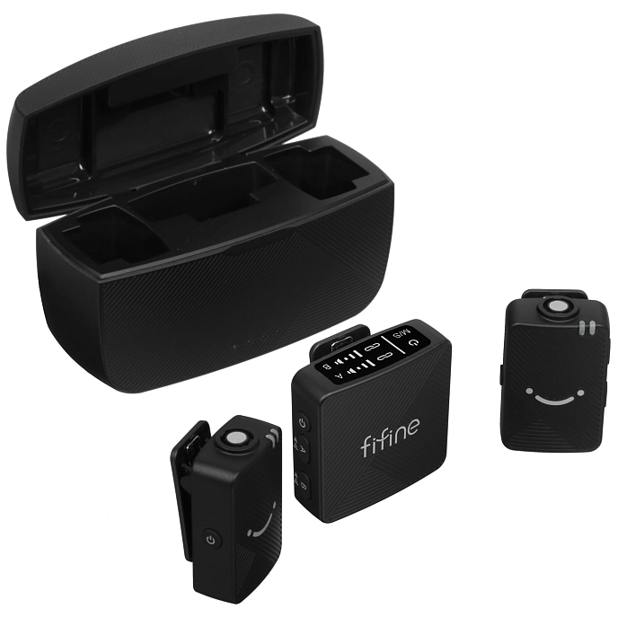 Радиосистема Fifine M9 Black - рис.0