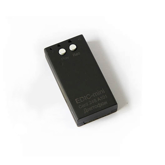 Диктофон EDIC-mini Card24S A101 black - рис.0