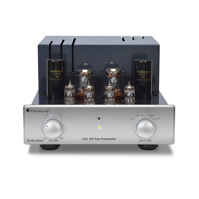 Предусилитель PrimaLuna EVO 100 Preamplifier Silver - рис.1