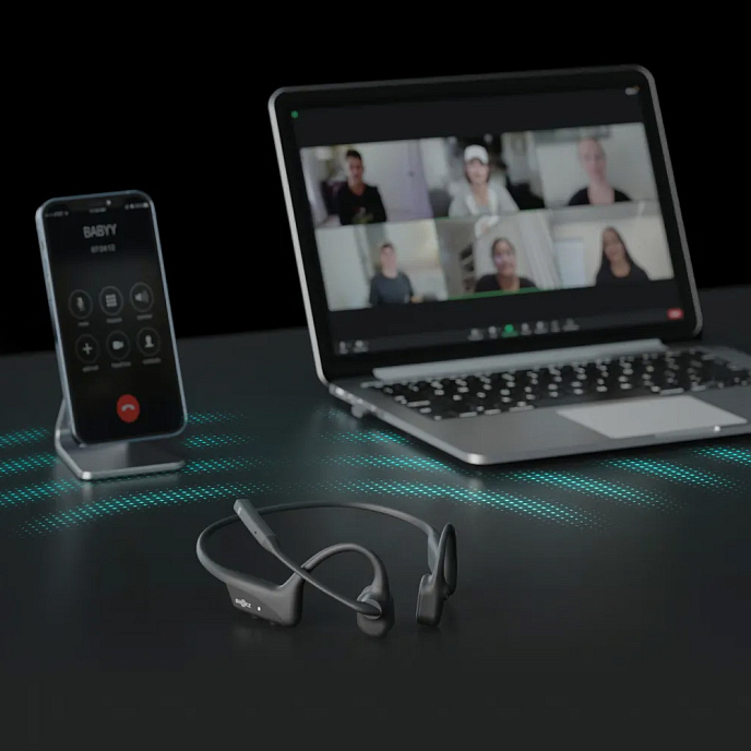 Shokz OpenComm2 2025 Upgrade Stereo Black - рис.7