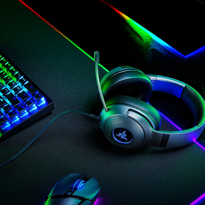 Игровая гарнитура Razer Kraken V3 X Black - рис.5