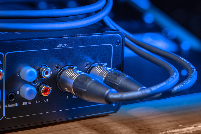 Кабель HeadMade Pro 2RCA - 2XLR-F Black 1m - рис.4