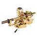 Проигрыватель винила Auris Bayadere 5 Black Hawk 24k Gold Tonearm Black/Gold - рис.9