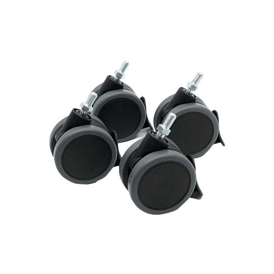 Комплект аксессуаров Creaktiv Floor Rollers set 4 Black - рис.0