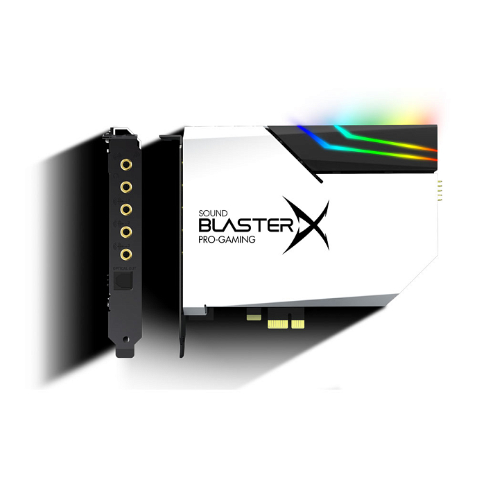 Внутренняя звуковая карта Creative Sound BlasterX AE-5 PLUS Pure Edition White - рис.7