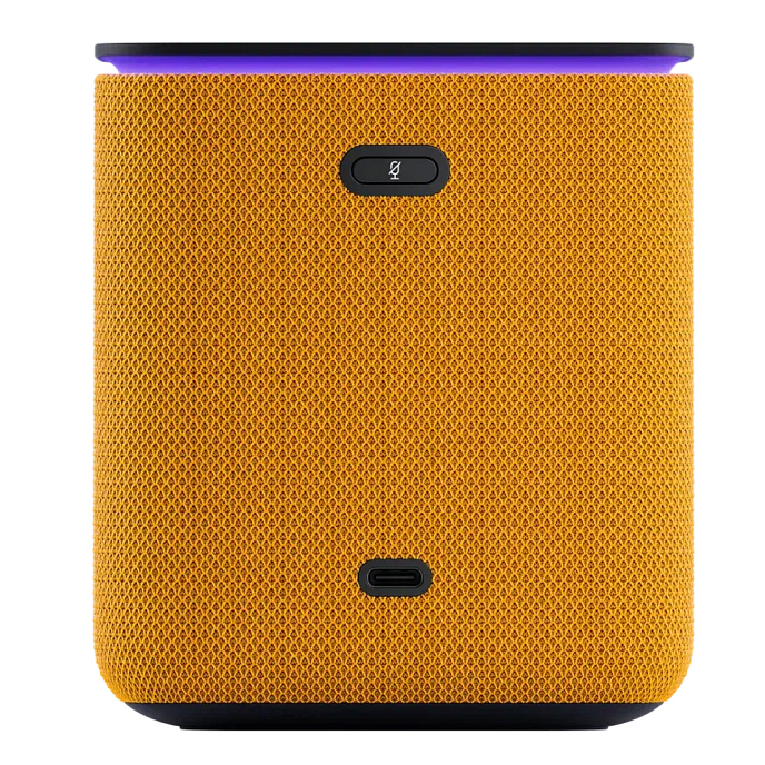 Умная колонка Яндекс Станция Миди Orange с Zigbee - рис.1