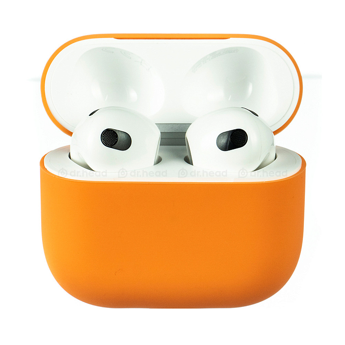 Чехол для Airpods uBear Touch Case for AirPods 3 Orange - рис.0