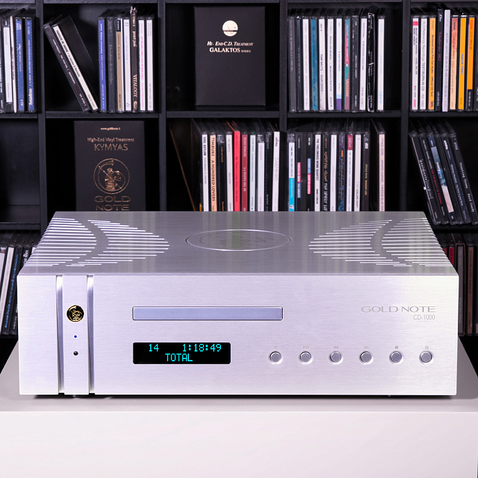 CD проигрыватель Gold Note CD-1000 Mk2 Deluxe Silver - рис.7