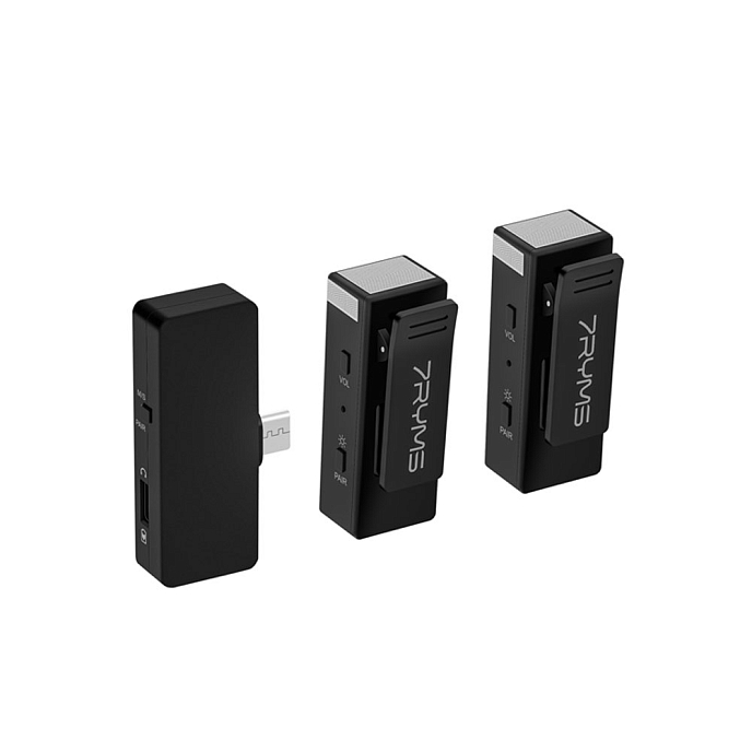Микрофон беспроводной 7Ryms RimoMic PRO UC Black - рис.1