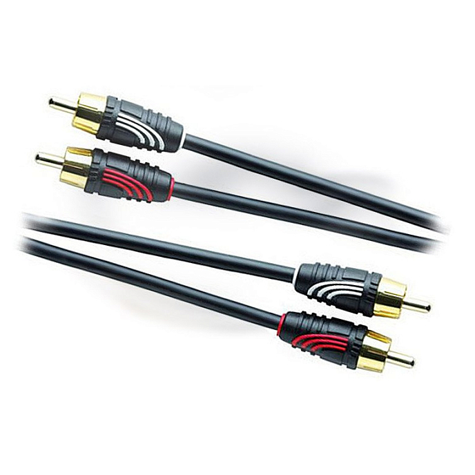 Кабель QED Profile Stereo Phono to Phono 5m - рис.0