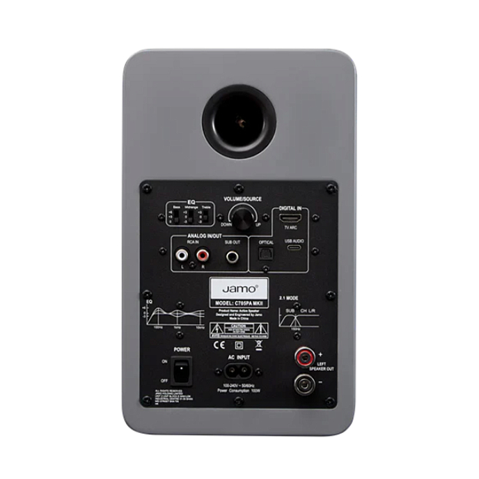 Полочная акустика Jamo C705PA MKII Matte Grey - рис.3