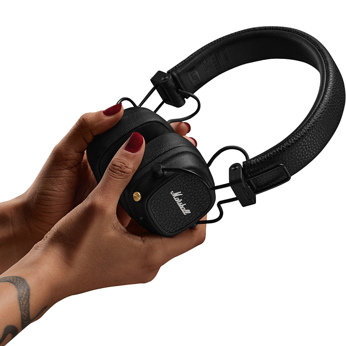 Беспроводные наушники Marshall Major V Black - рис.17