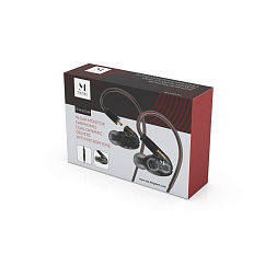 Наушники внутриканальные Music Public Kingdom IEM200M With Mic Transparent Black