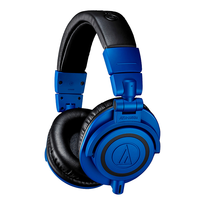 Наушники полноразмерные Audio-Technica ATH-M50xBB Blue Black - рис.0
