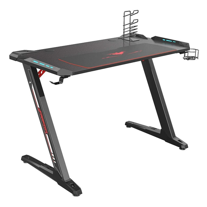 Компьютерный стол EUREKA Z1-S Black - рис.0