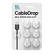 Комплект держателей Bluelounge CableDrop Mini BLUCDM-WH White - рис.2