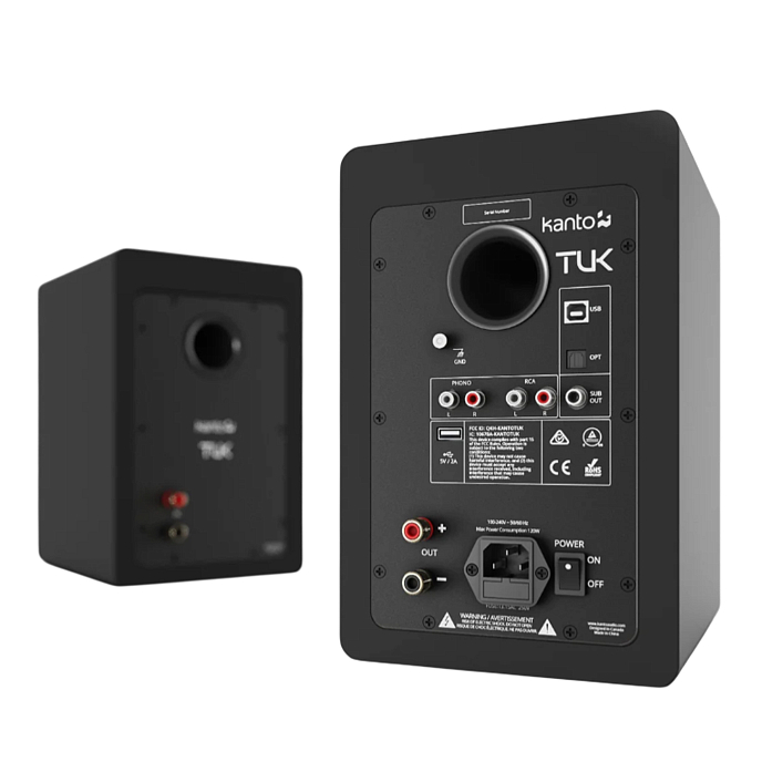 Полочная акустика Kanto TUK Black - рис.3