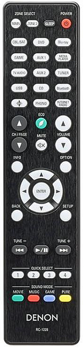 Ресивер Denon AVR-X2600H Black - рис.7