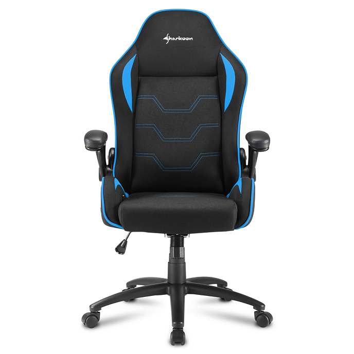 Компьютерное кресло Sharkoon Elbrus 1 Blue Black - рис.1