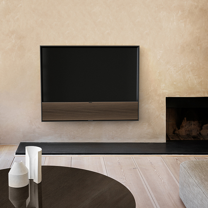 Телевизор Bang & Olufsen BeoVision Contour 55 Gold Tone Walnut - рис.9