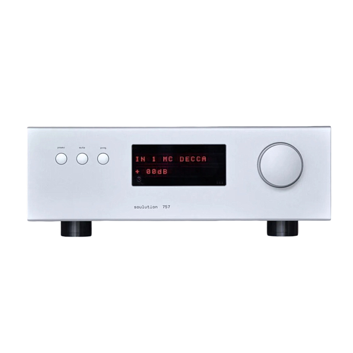 Предусилитель-фонокорректор Soulution 757 Deemphasis-Preamplifier Silver - рис.0
