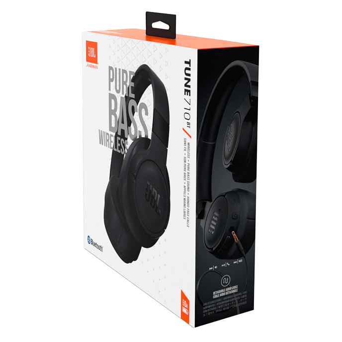 Беспроводные наушники JBL Tune 710BT Black - рис.8