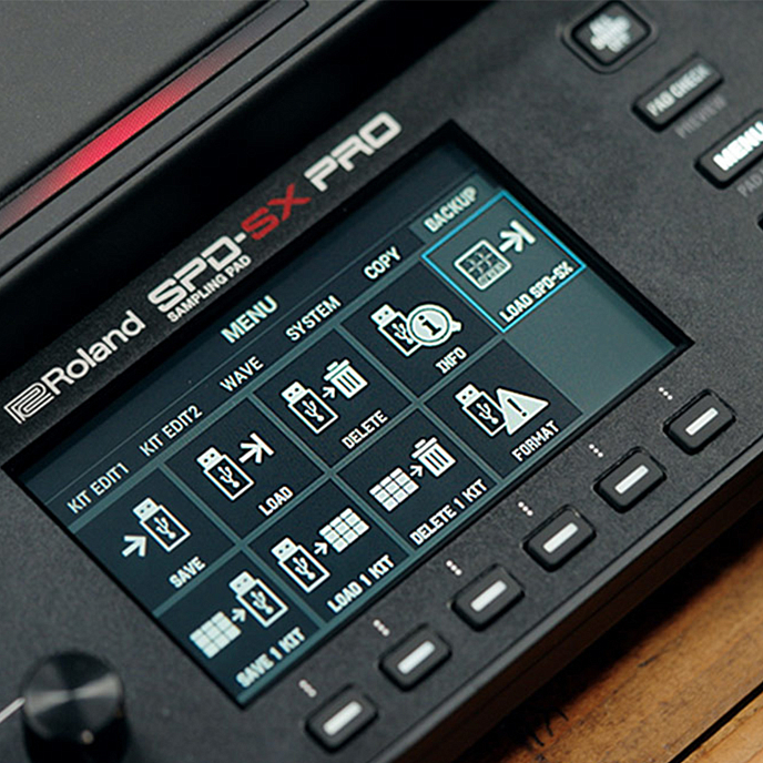 Контроллер Roland SPD-SX Pro Black - рис.9