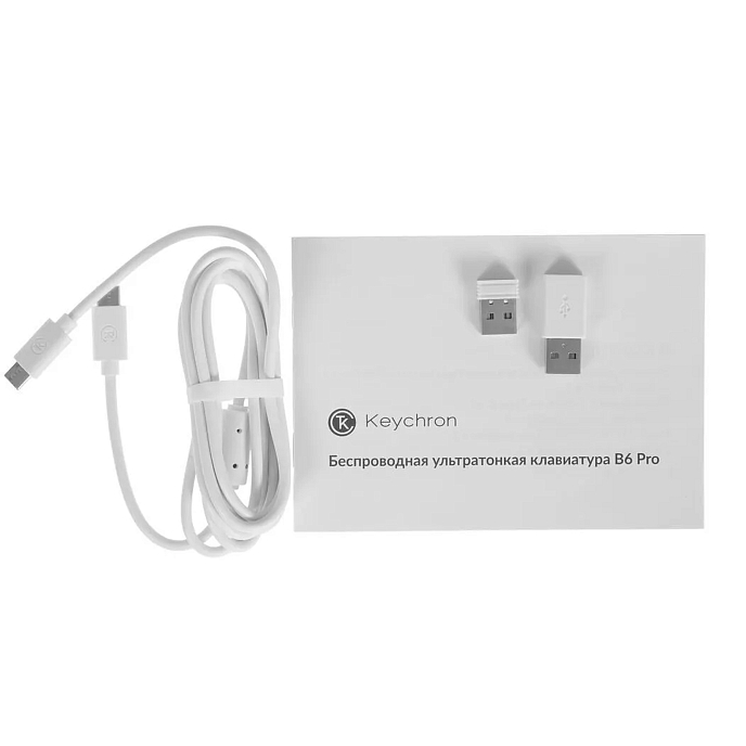 Клавиатура Keychron B6 Pro Ivory White - рис.6