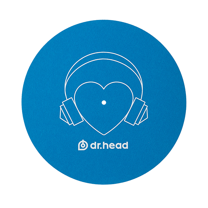 Мат для проигрывателей винила Dr.Head SlipMat Heart - рис.0