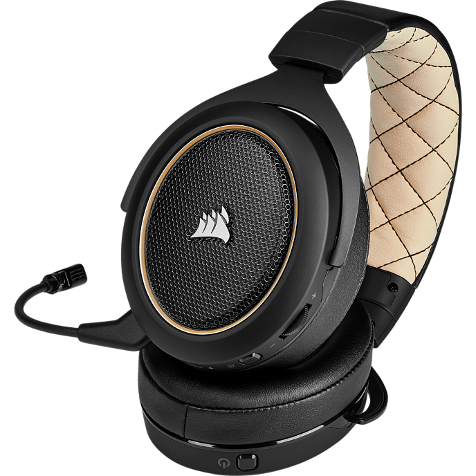 Игровая гарнитура Corsair Gaming HS70 PRO Wireless Cream - рис.15