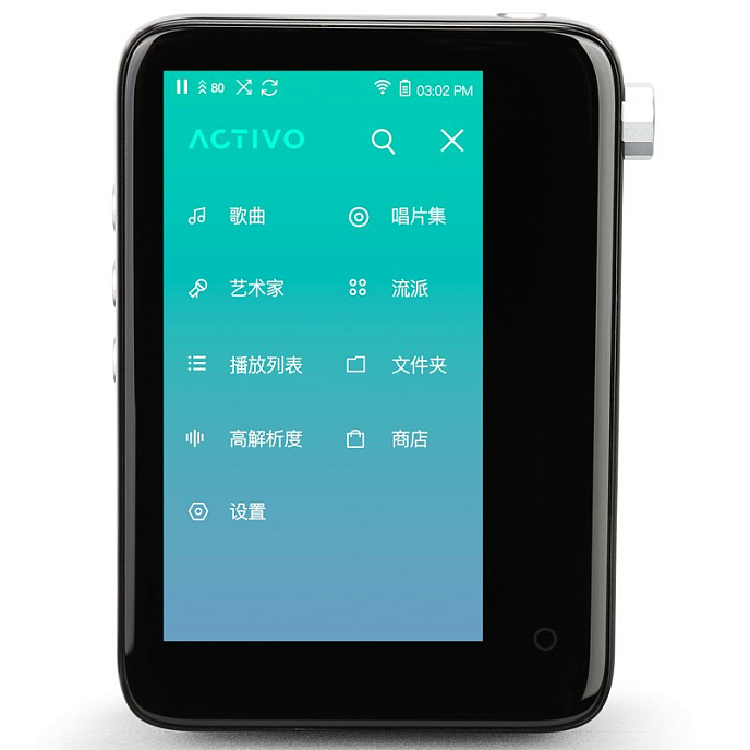 Плеер Astell&Kern ACTIVO CT10 Black - рис.1