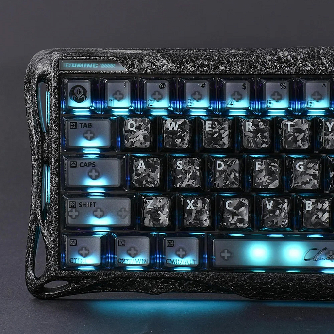 Клавиатура Gravastar Mercury V60Pro CF BLK RU Cyberfrost Black - рис.4