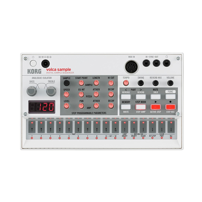 Синтезатор Korg volca sample - рис.0