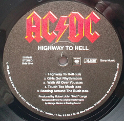 Виниловая пластинка AC/DC – Highway To Hell LP