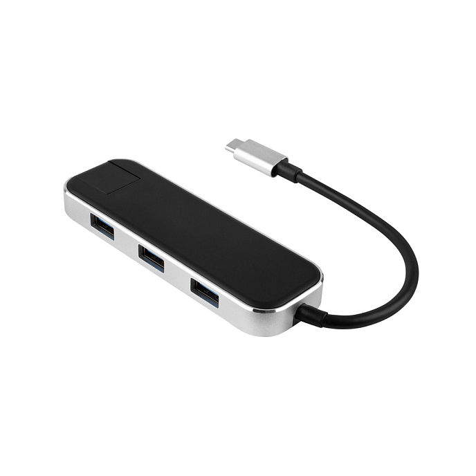 USB HUB Rombica USB-C Chronos Black - рис.1