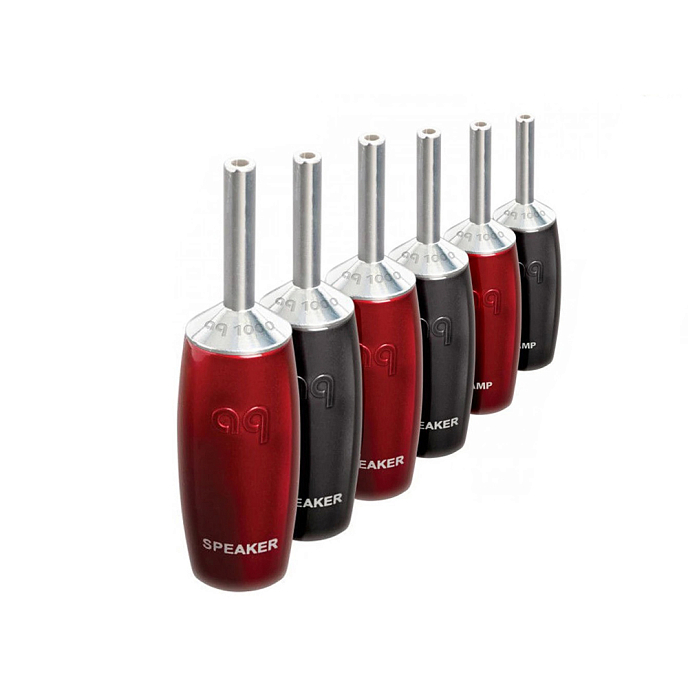 Коннектор AudioQuest 1007 Banana Silver - рис.0