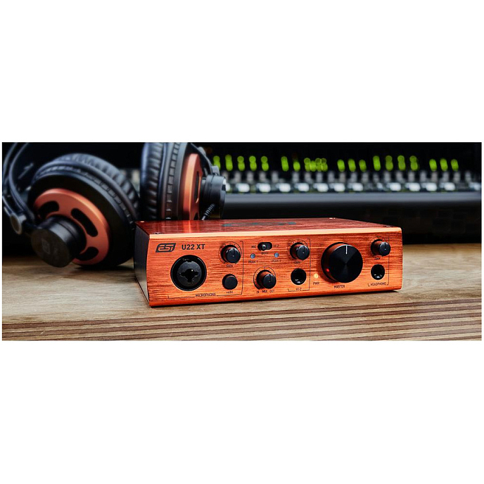Внешняя звуковая карта ESI U22 XT Black Orange - рис.6