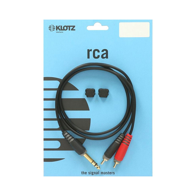 Кабель KLOTZ AY3-0100 6.3mm - 2RCA 1m - рис.2